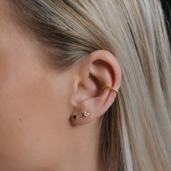 KIEL EAR CUFF FORGYLDT SØLV