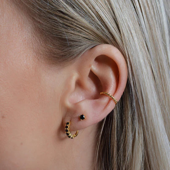 KIEL EAR CUFF FORGYLDT SØLV KI-EC-GOLD