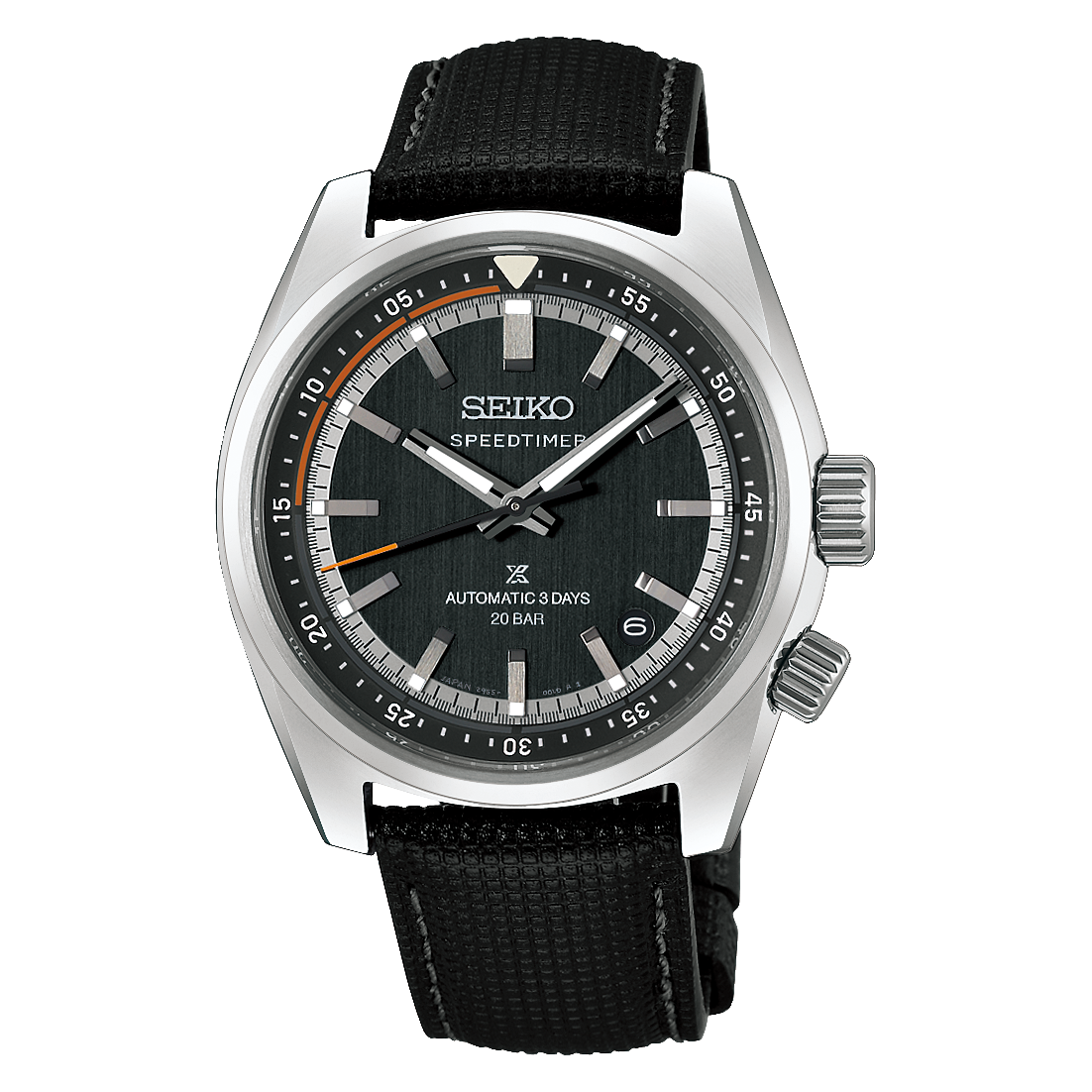 SEIKO PROSPEX AUTOMATIC STÅL SORT 20 BAR