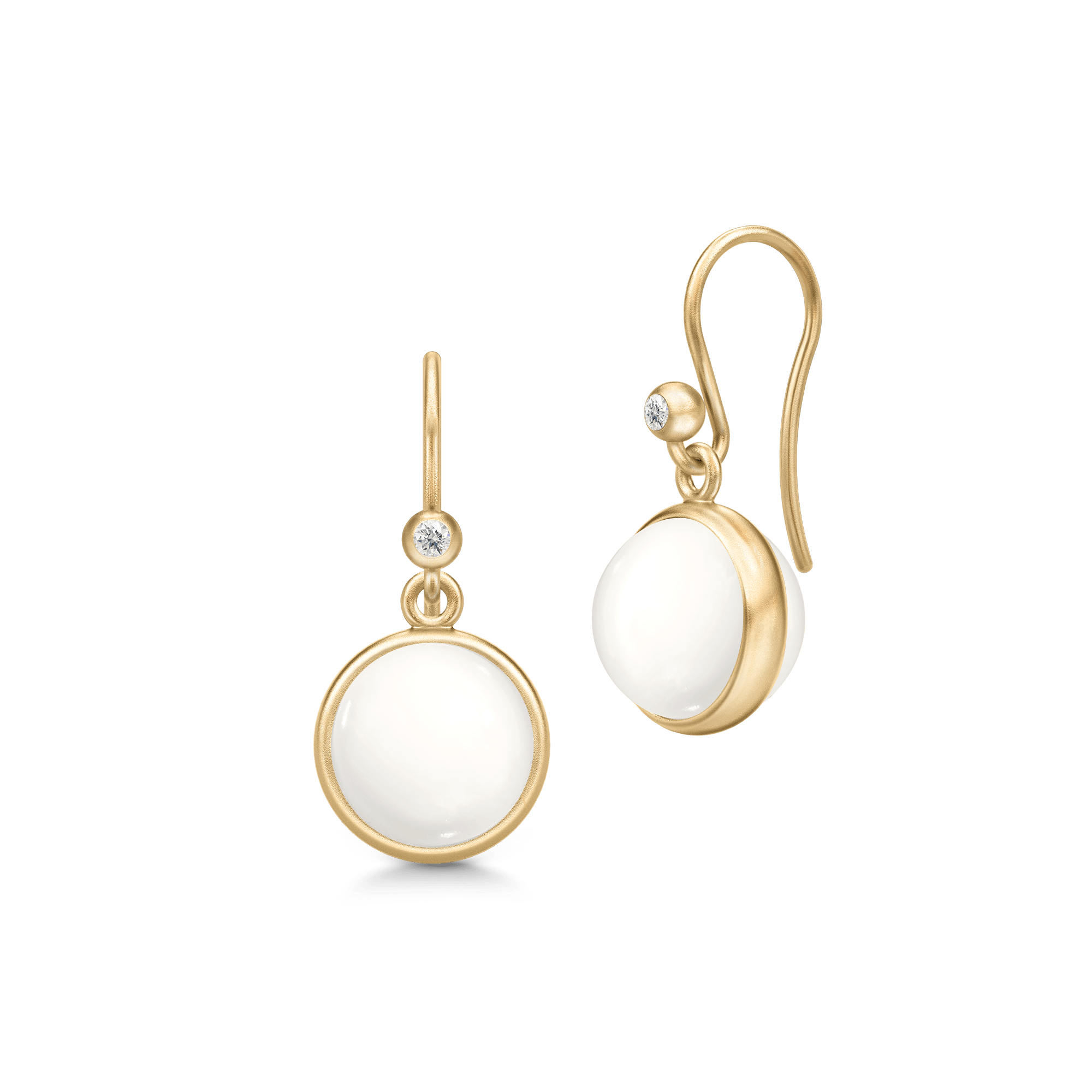 PRIME EARRINGS IVORY CRYSTAL
