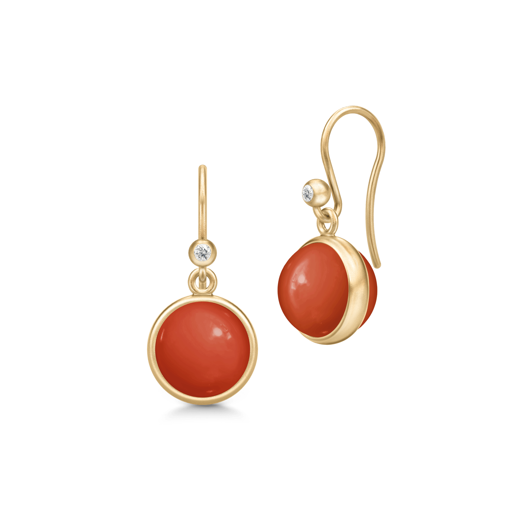 PRIME EARRINGS CORAL