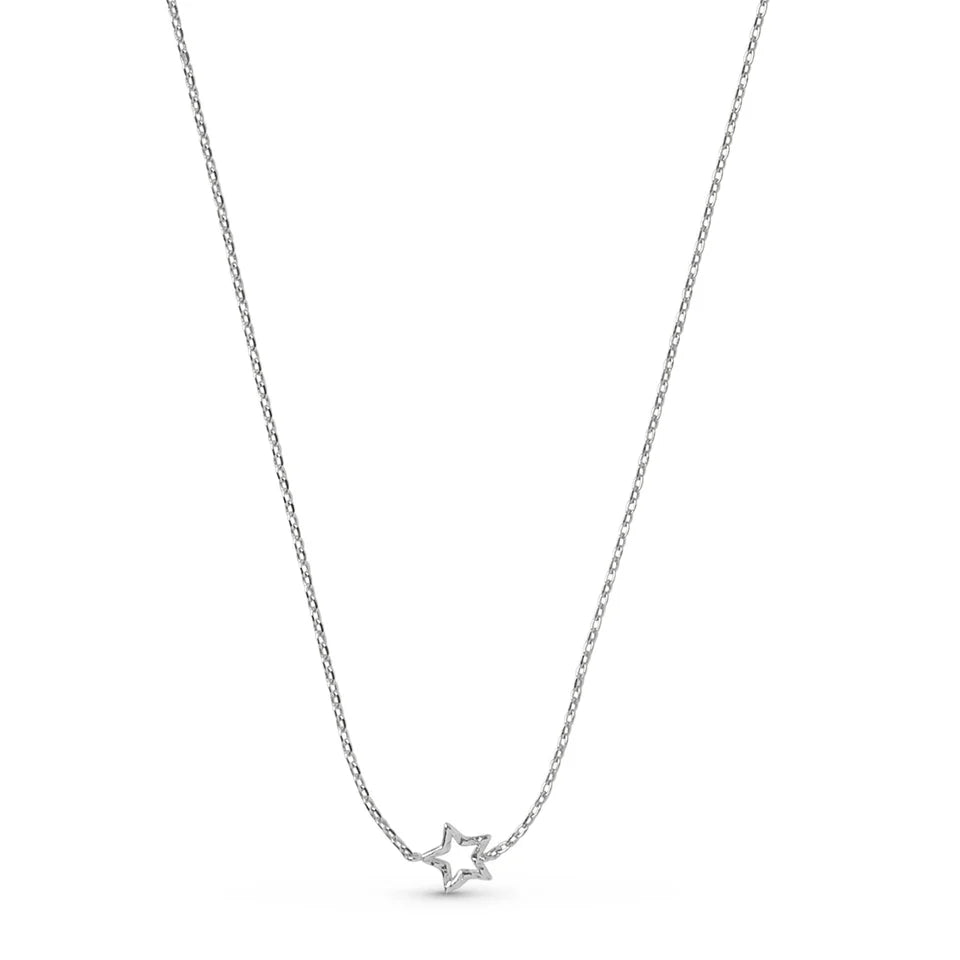 NECKLACE, ORGANIC STAR 40 + 5 CM