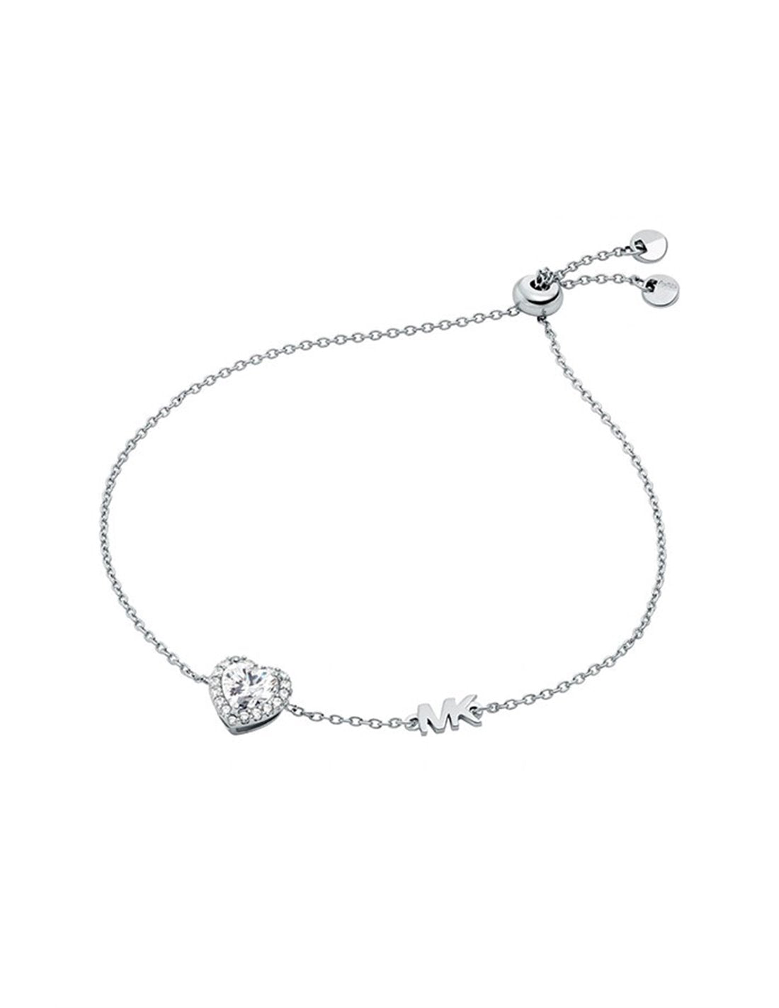 MK SØLV ARMBÅND PINK ZIR