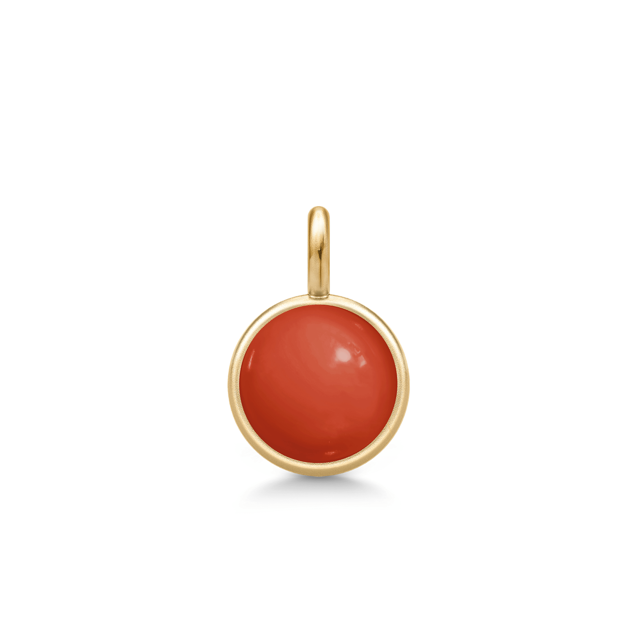 PRIME PENDANT RED CORAL CRYSTAL