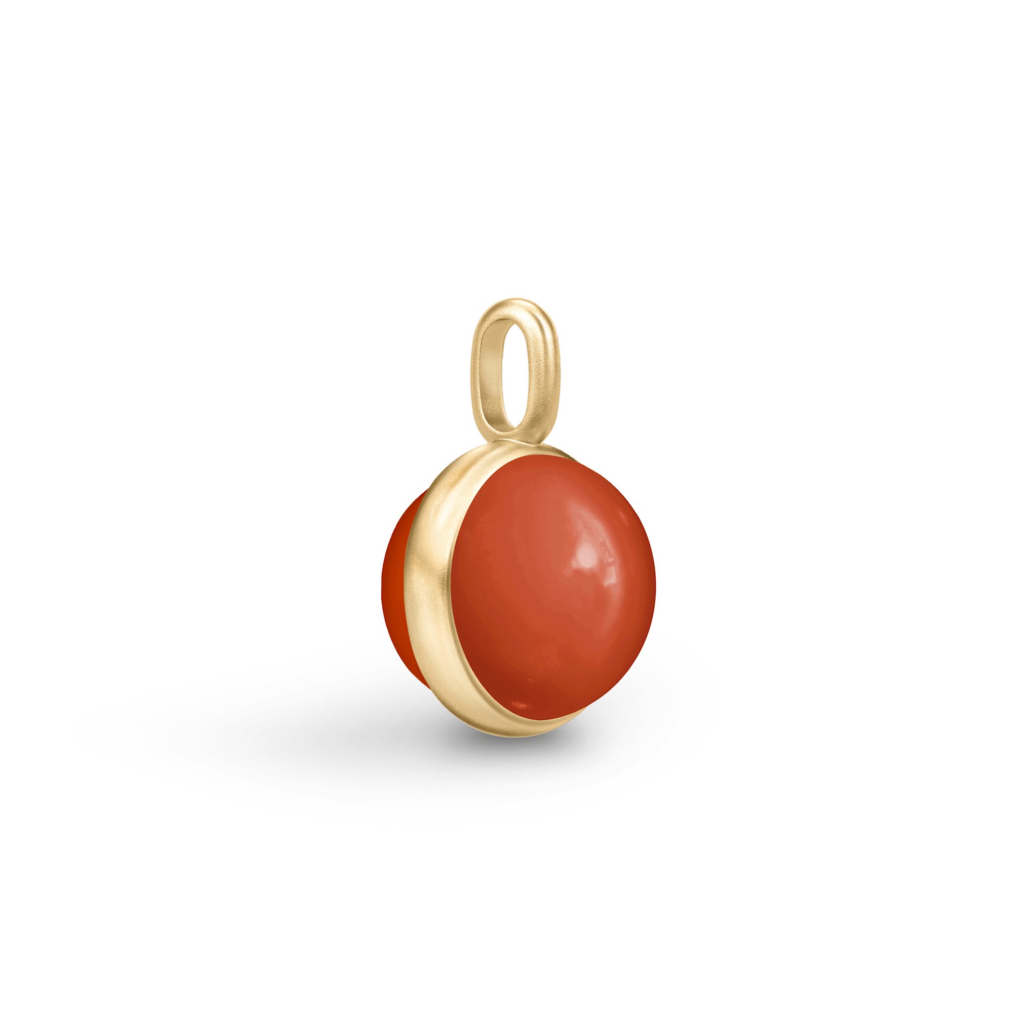 PRIME PENDANT RED CORAL CRYSTAL