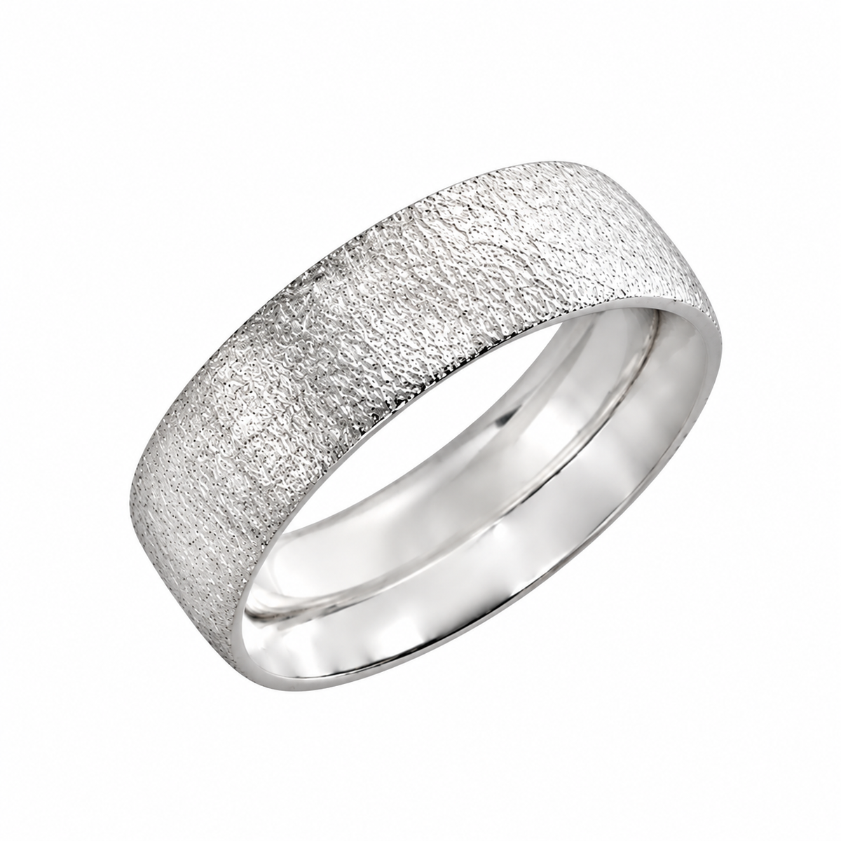 SØLV FORLOVELSESRING 7,0MM