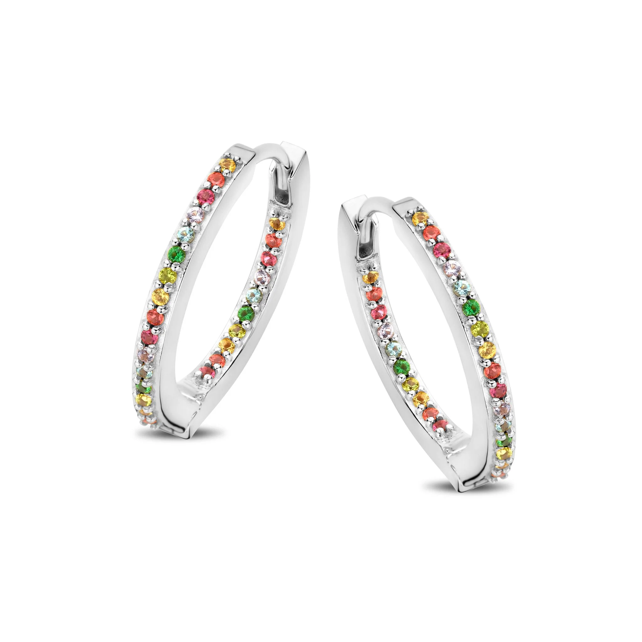 Spirit Icons Passion Small Hoop øreringe i sølv S40365