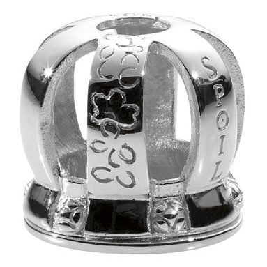 SPOIL Krone Sølv Charm
