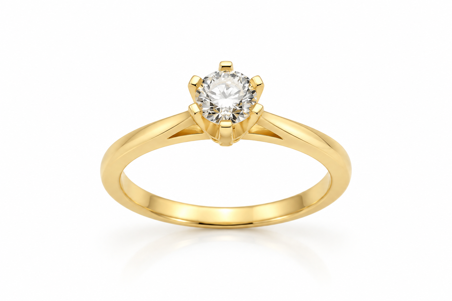 14KT.RING 0,30 TW.VS HENRIK ØRSNES DESIGN
