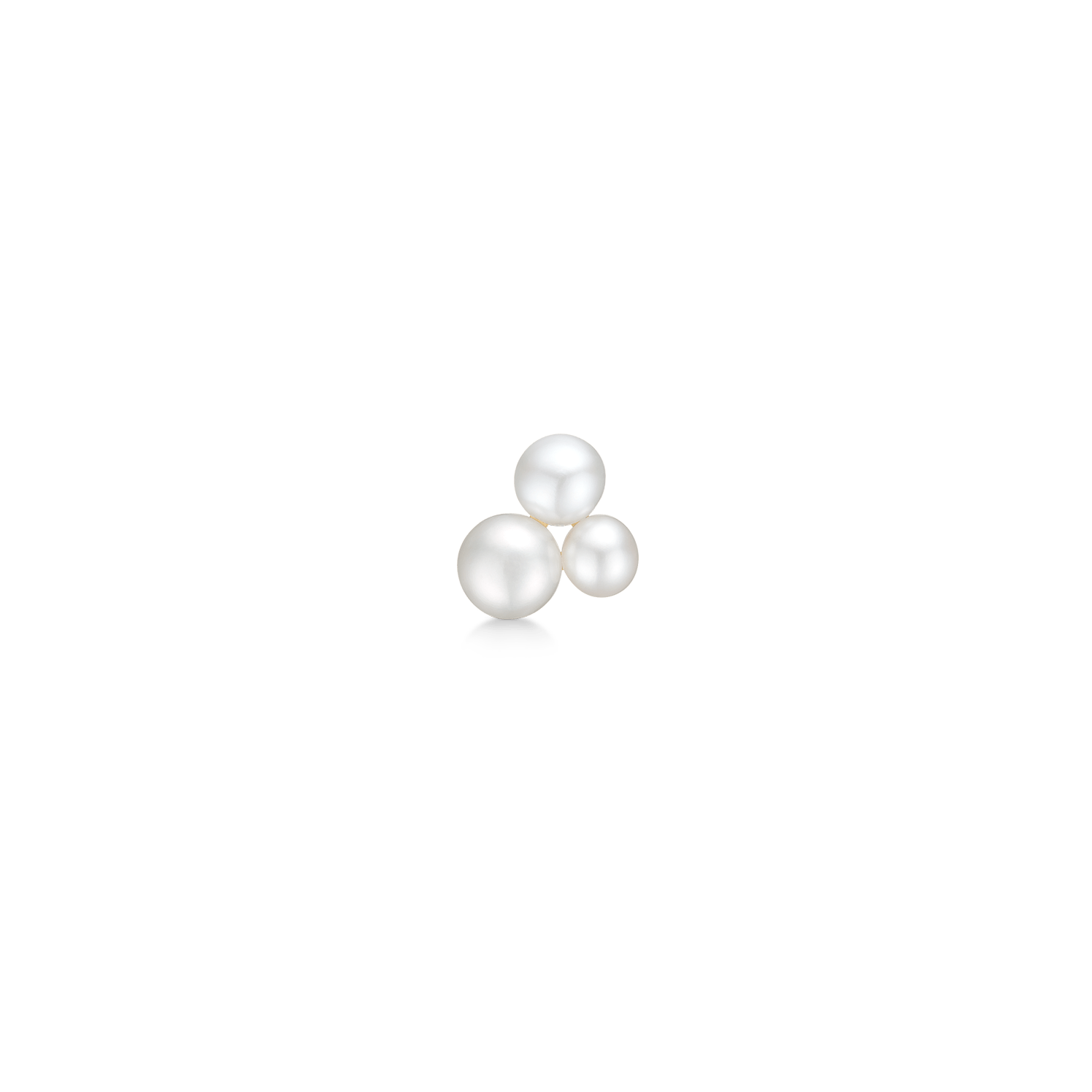 14KT.ØRESTIK ESTHER M.FERSKVANDS PERLER HØJRE