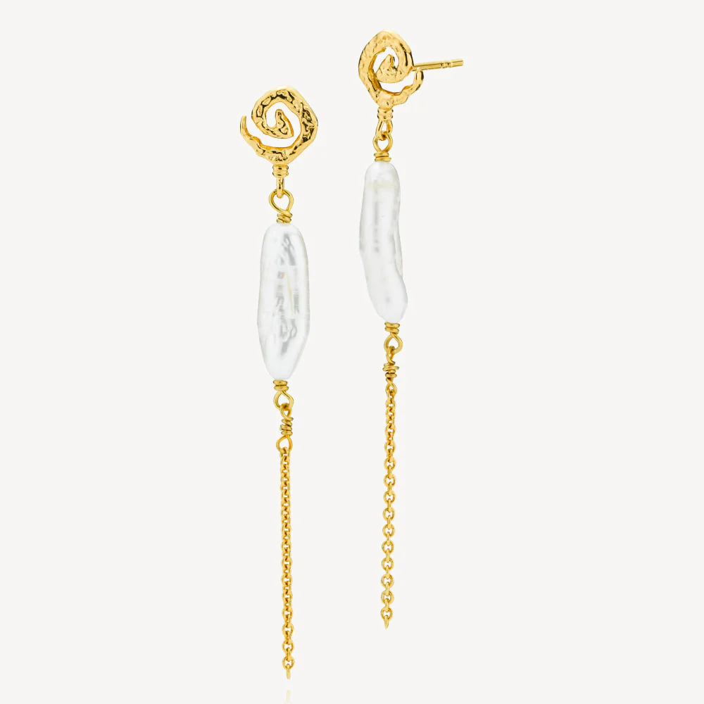 ISOLA - EARRINGS GOLD-PLATED
