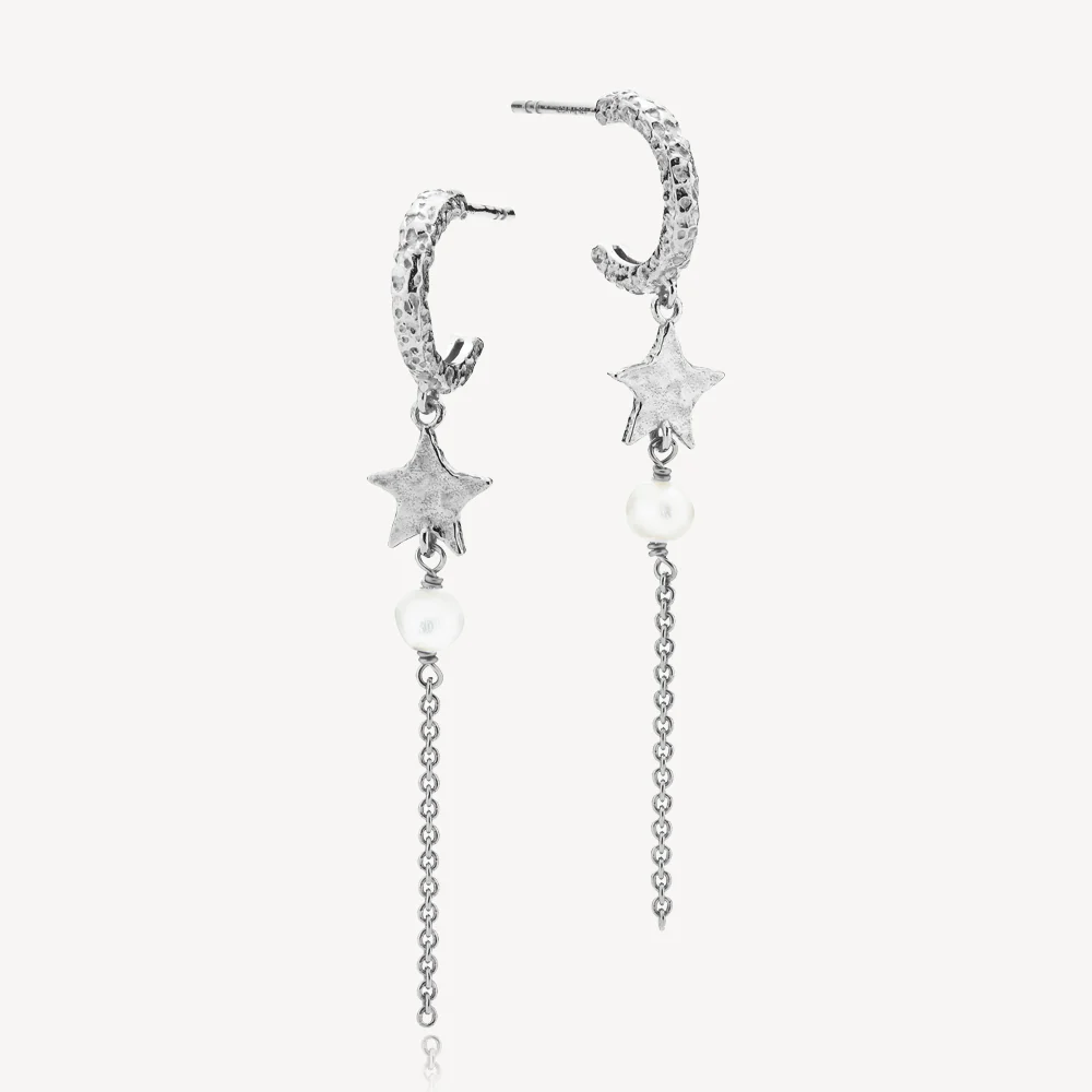 SKYLA - EARRINGS SILVER