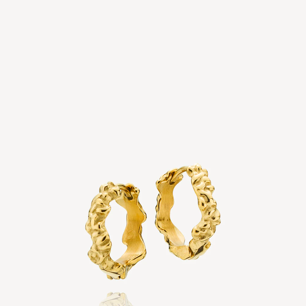 HOOP - CREOLES GOLD-PLATED