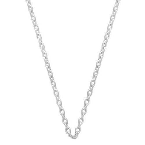 Frk. Lisberg, Halskæde 79 cm, Sølv