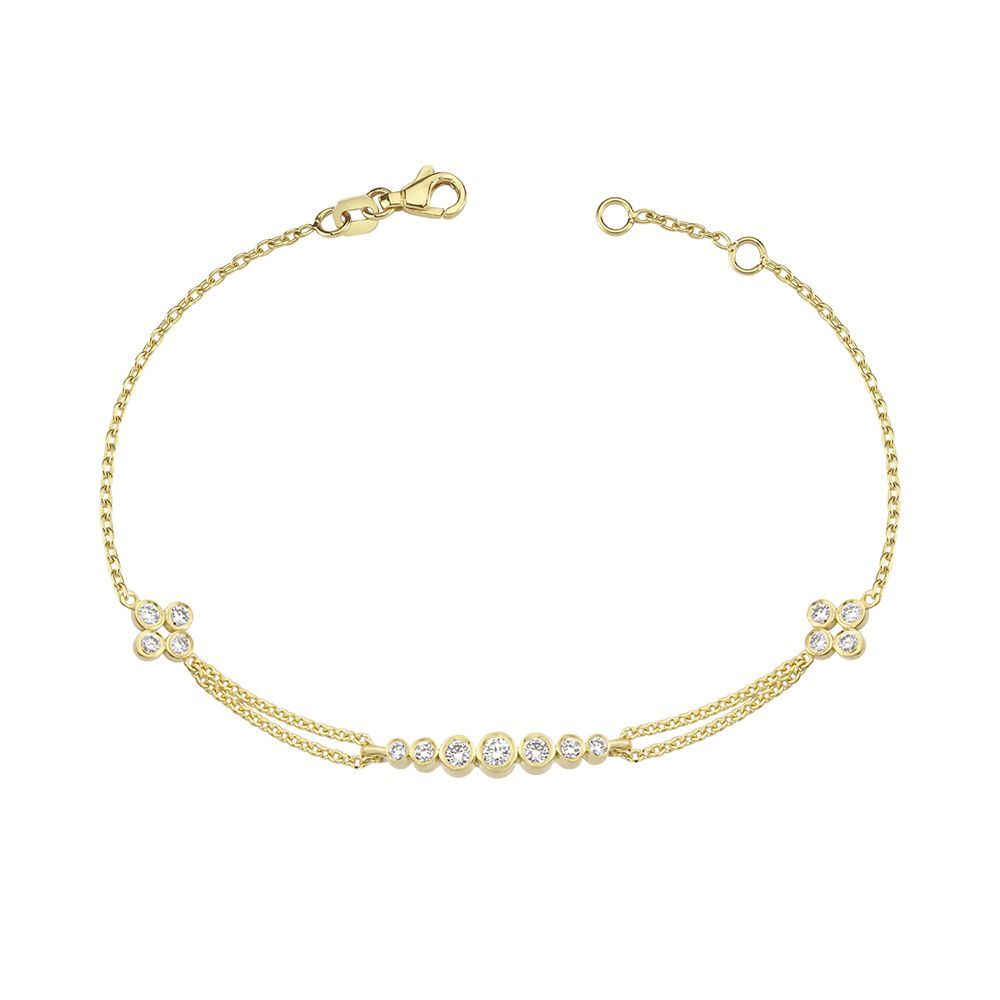 14KT.ARMBÅND 0,20 W.SI OLIVIA