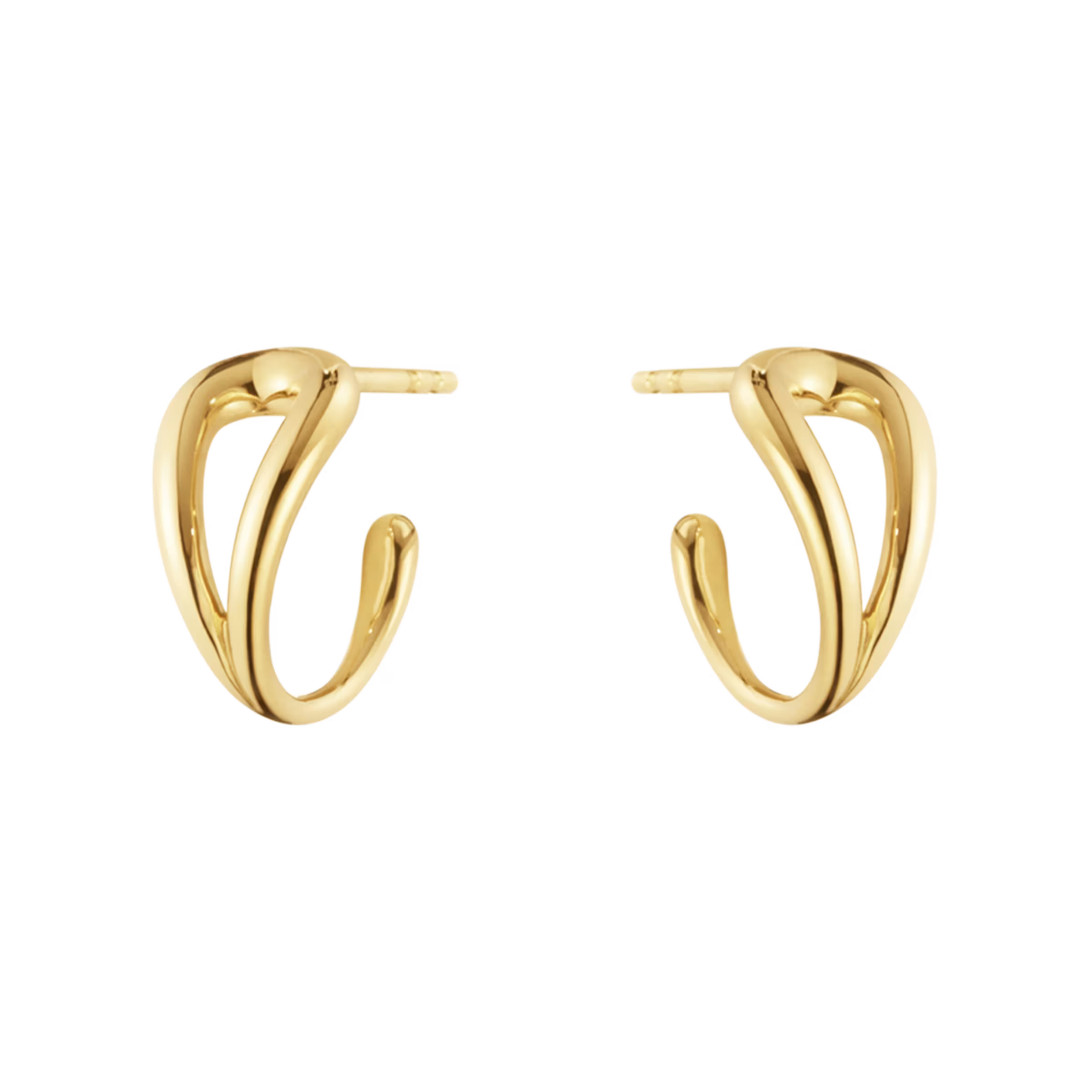 MERCY SWIRL EARHOOP 1636J YG