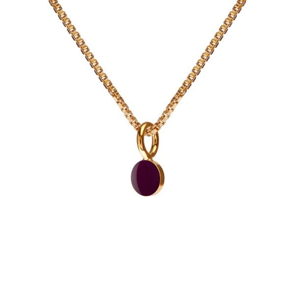 SPOT HALSKÆDE, TINY, 45 CM - BORDEAUX