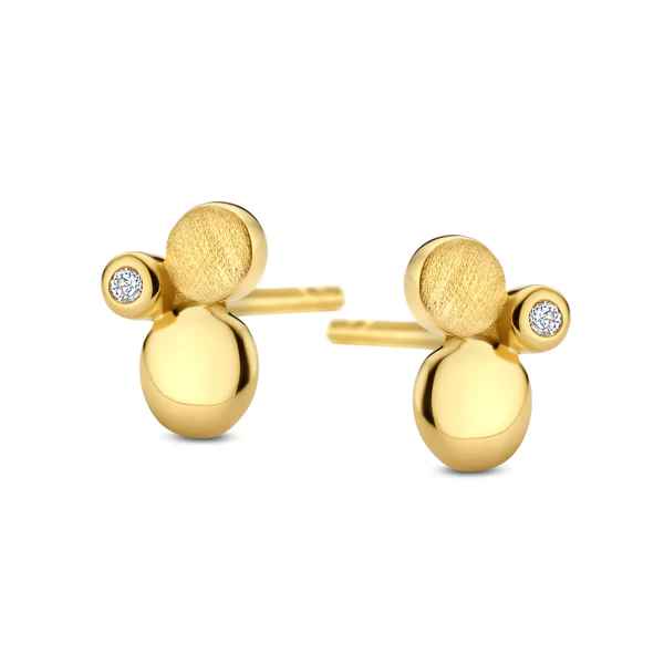 Spirit Icons Emma Forgyldt Sølv Ørestikker S42092