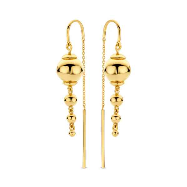 Livia Hanger Forgyldt Sølv Øreringe fra Spirit Icons