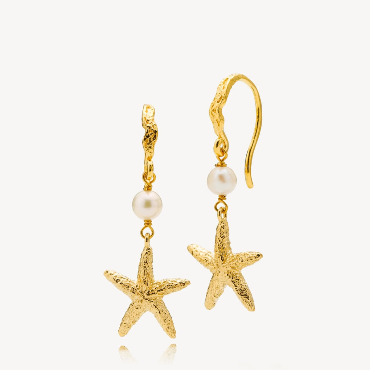 Sistie Selina øreringe i forgyldt sølv Z1268GS