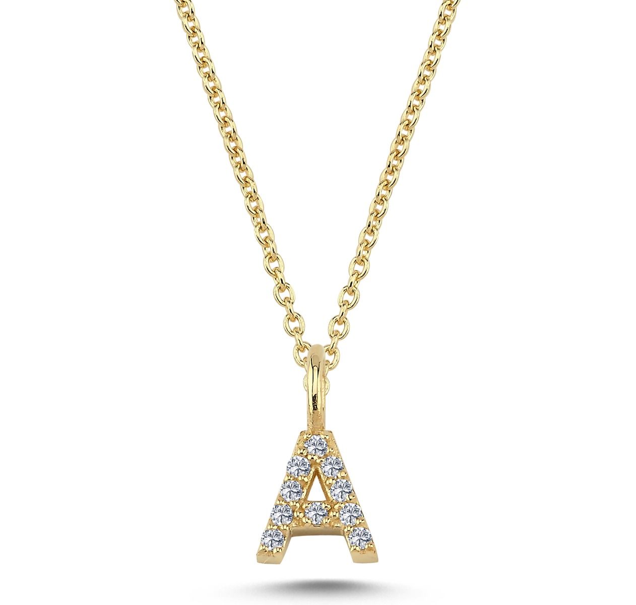 14KT.VEDH.A BOGSTAV 10X0,005CT 6,5MM