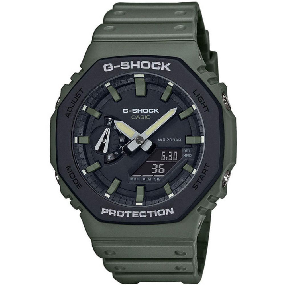 CASIO UR G-SHOCK GRØN REM