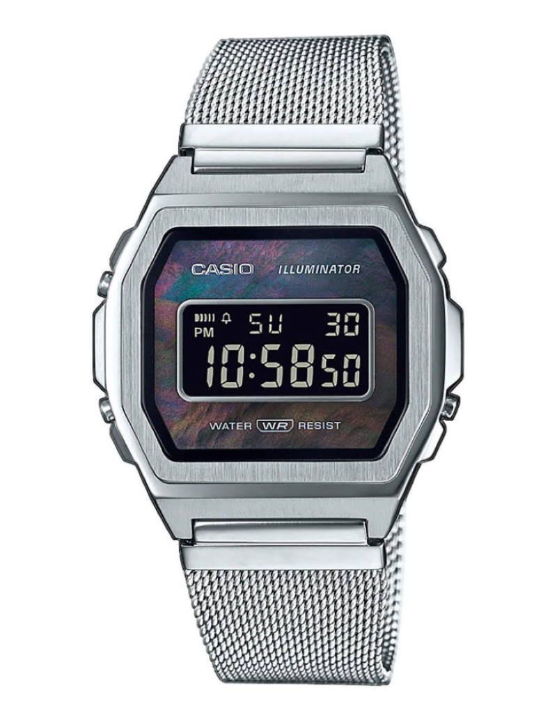 CASIO UR VINTAGE STÅL LÆNKE