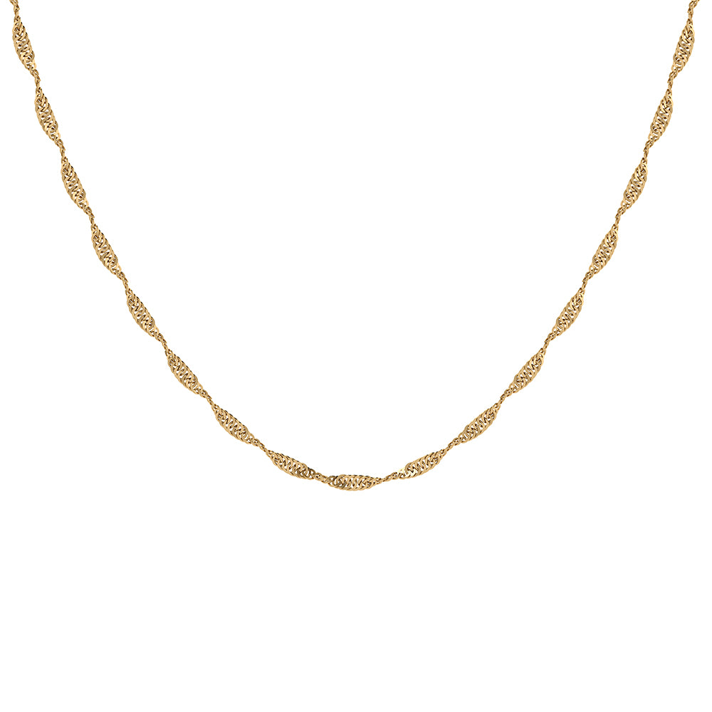 SØLV FG. KÆDE SINGAPORE