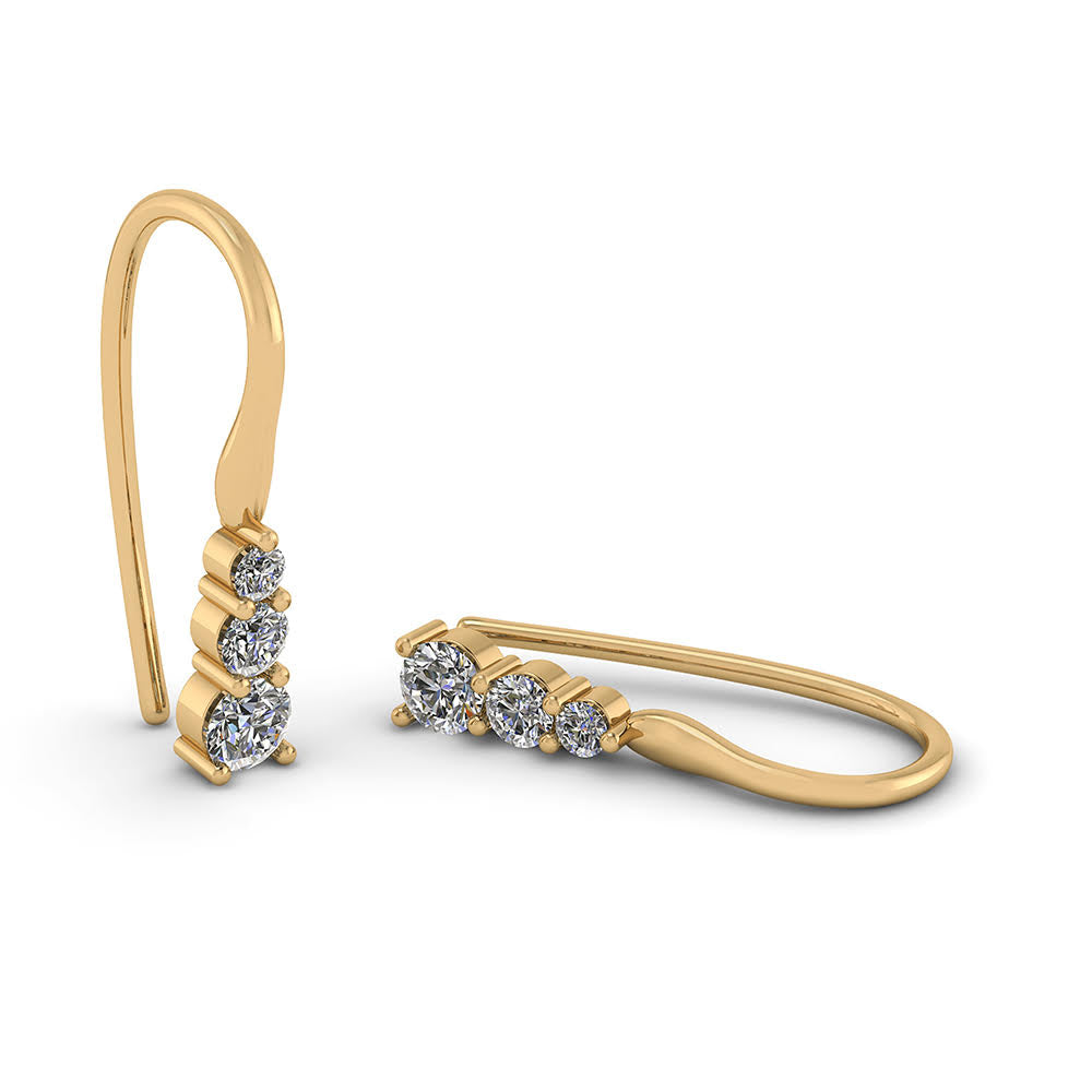 Forgyldt Sølv Øreringe fra Smykkekæden DVJB005FG