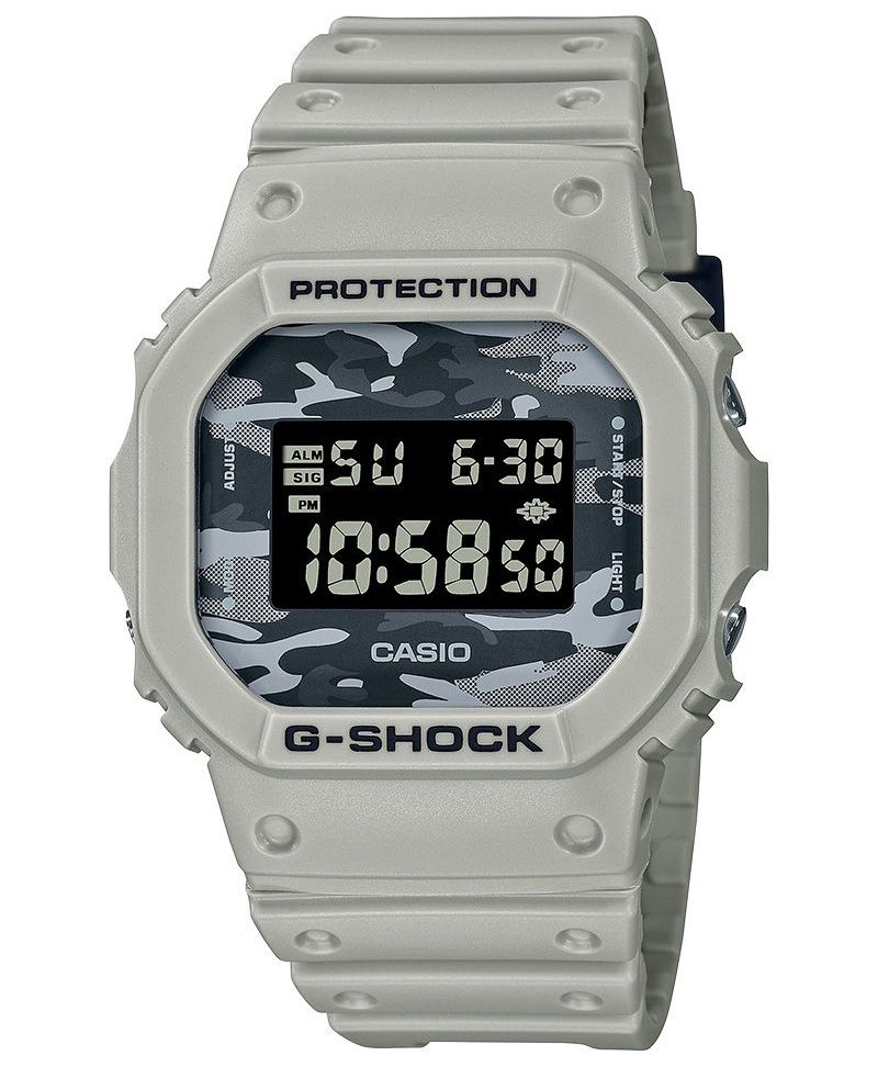 CASIO UR G-SHOCK GRÅ REM