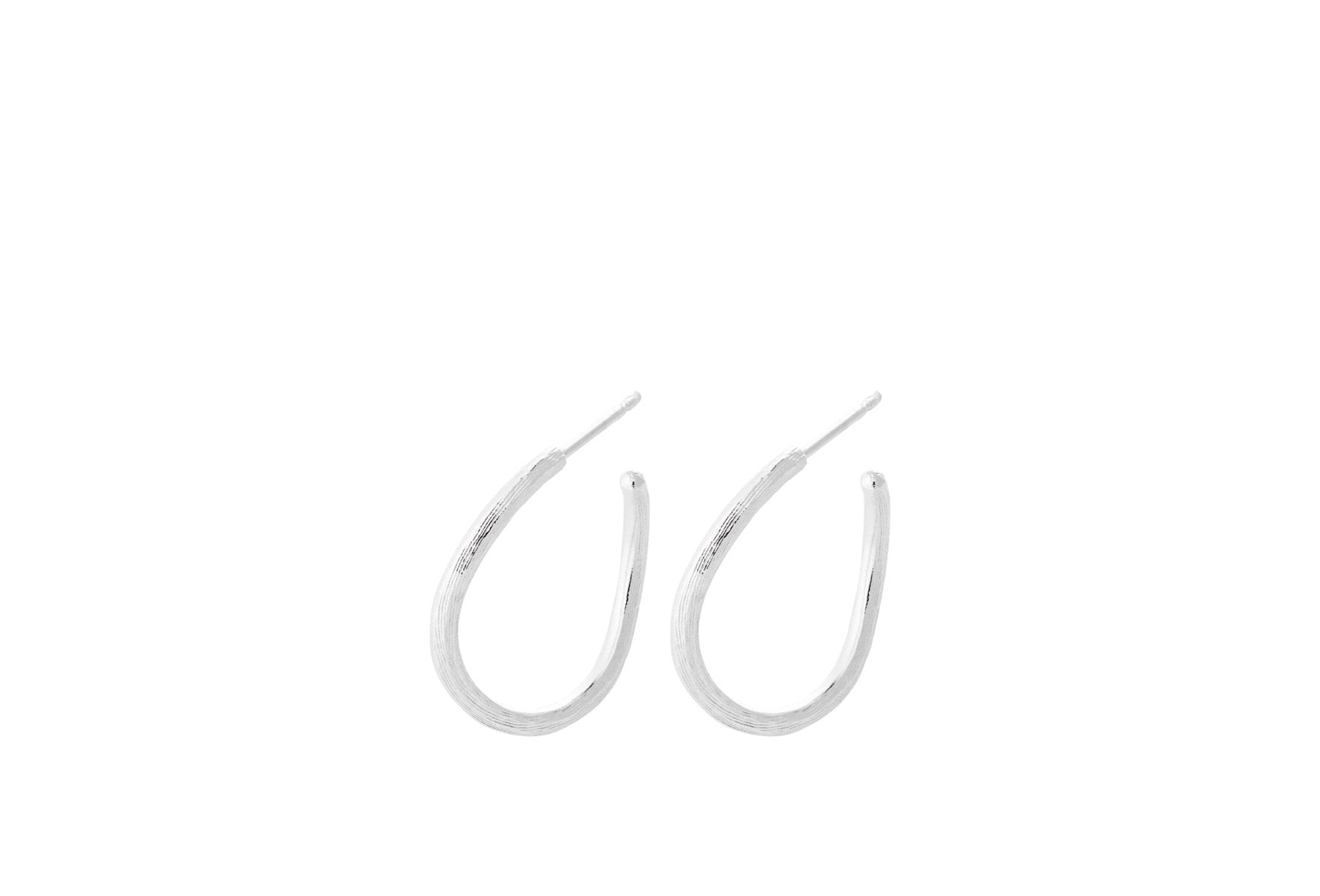 Pernille Corydon Elva Hoops Øreringe i Sterling Sølv