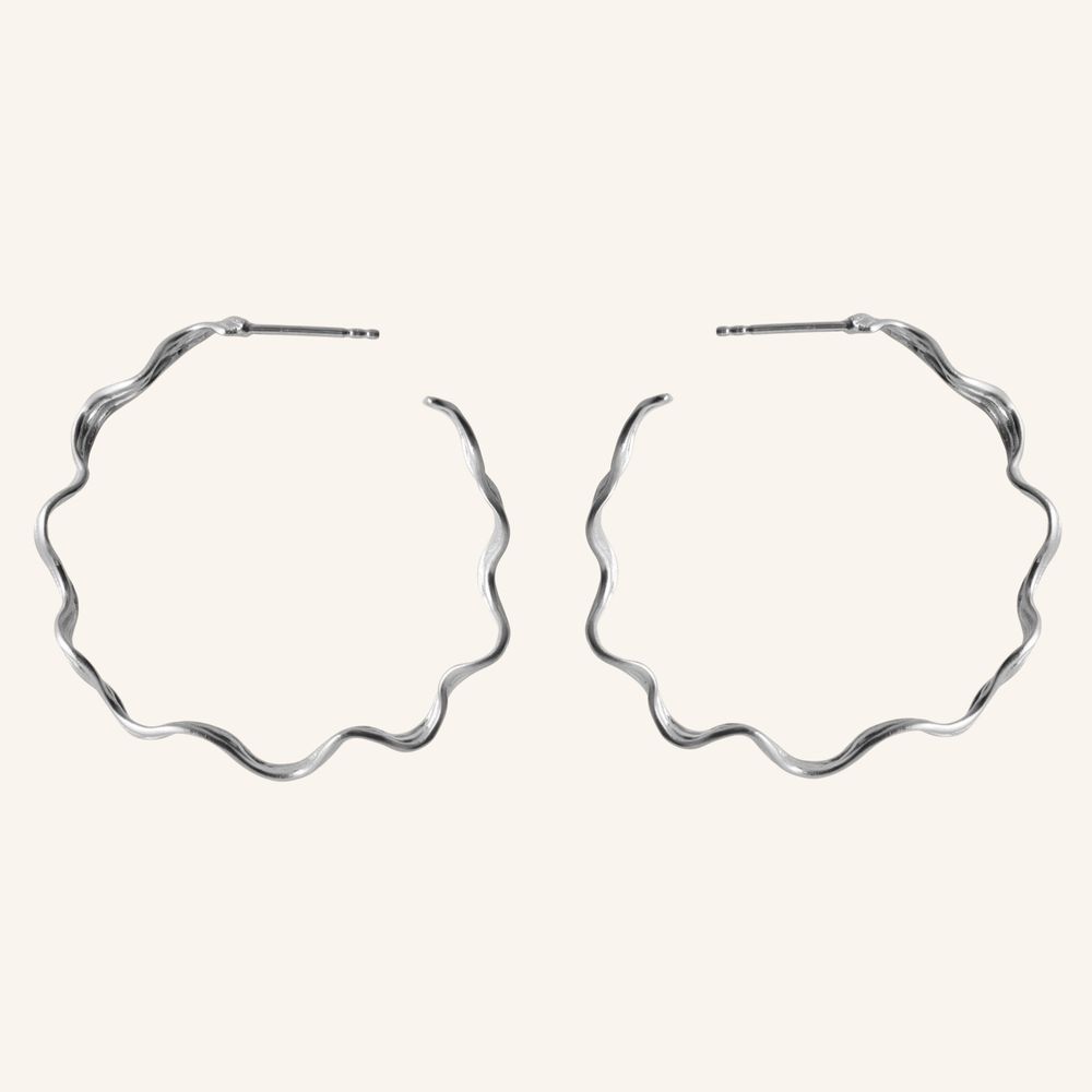 LARGE HELLIR HOOPS 40MM