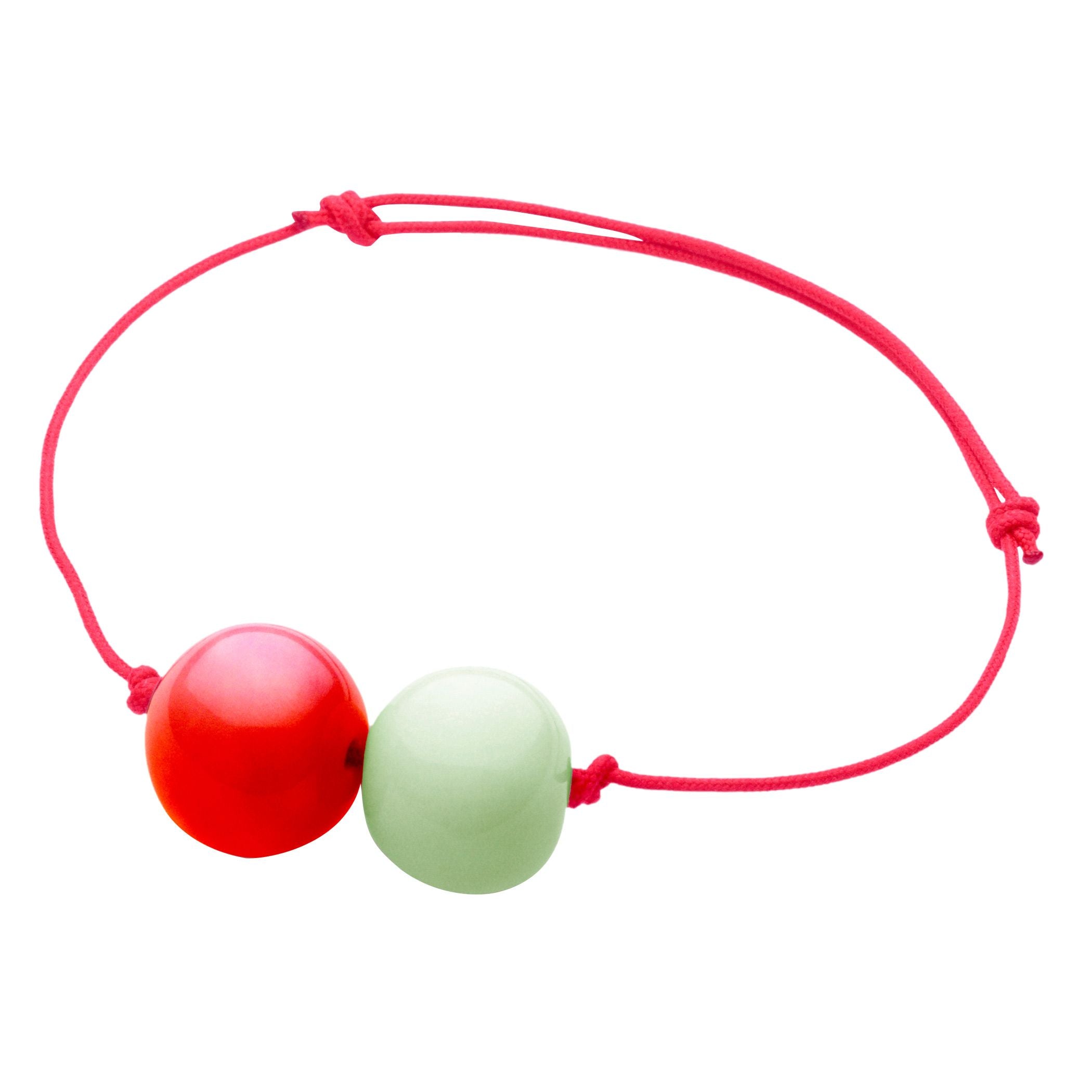 Anne Black, Elements Armbånd, Rød/Grøn/Rød