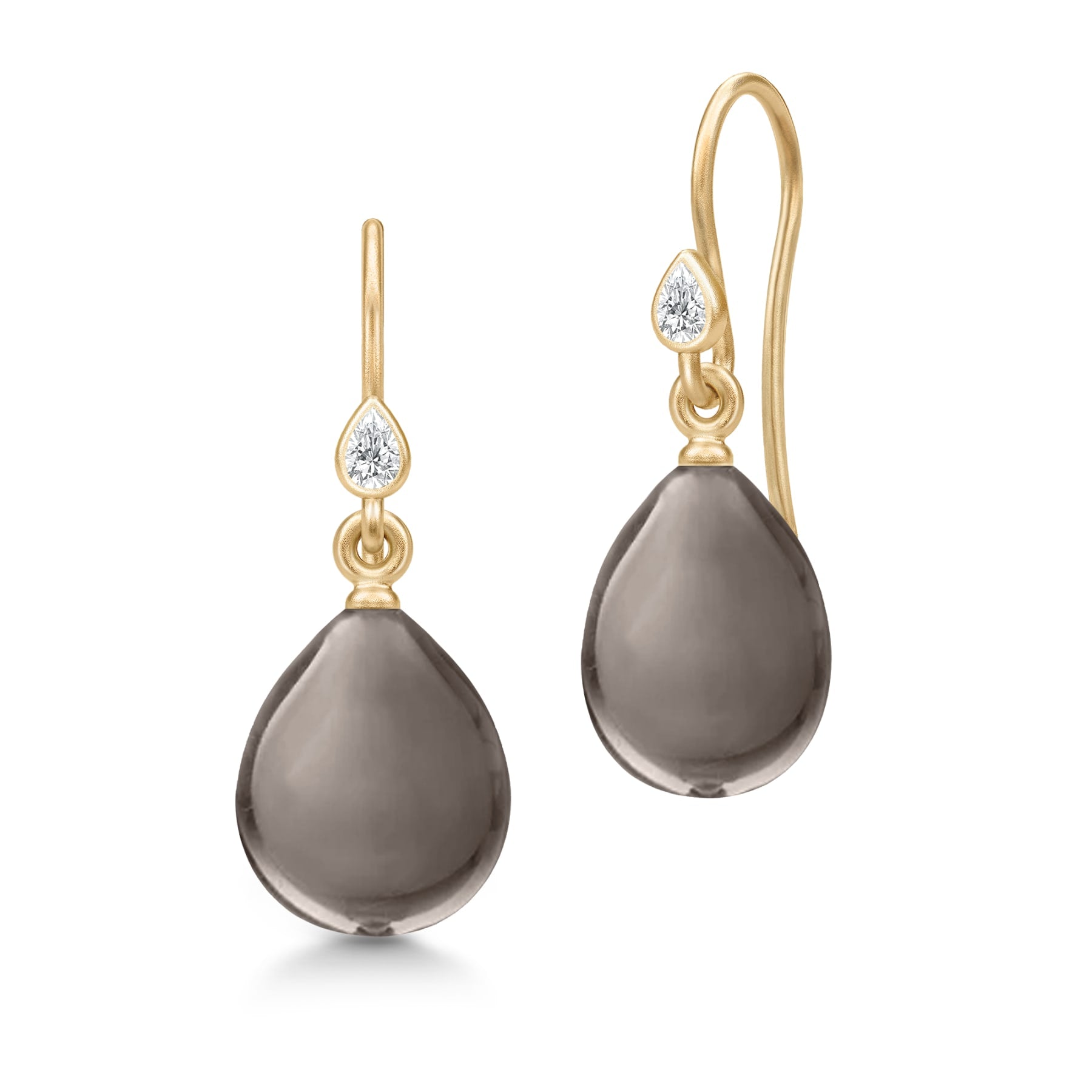 PRIMA BALLERINA EARRINGS SMOKEY