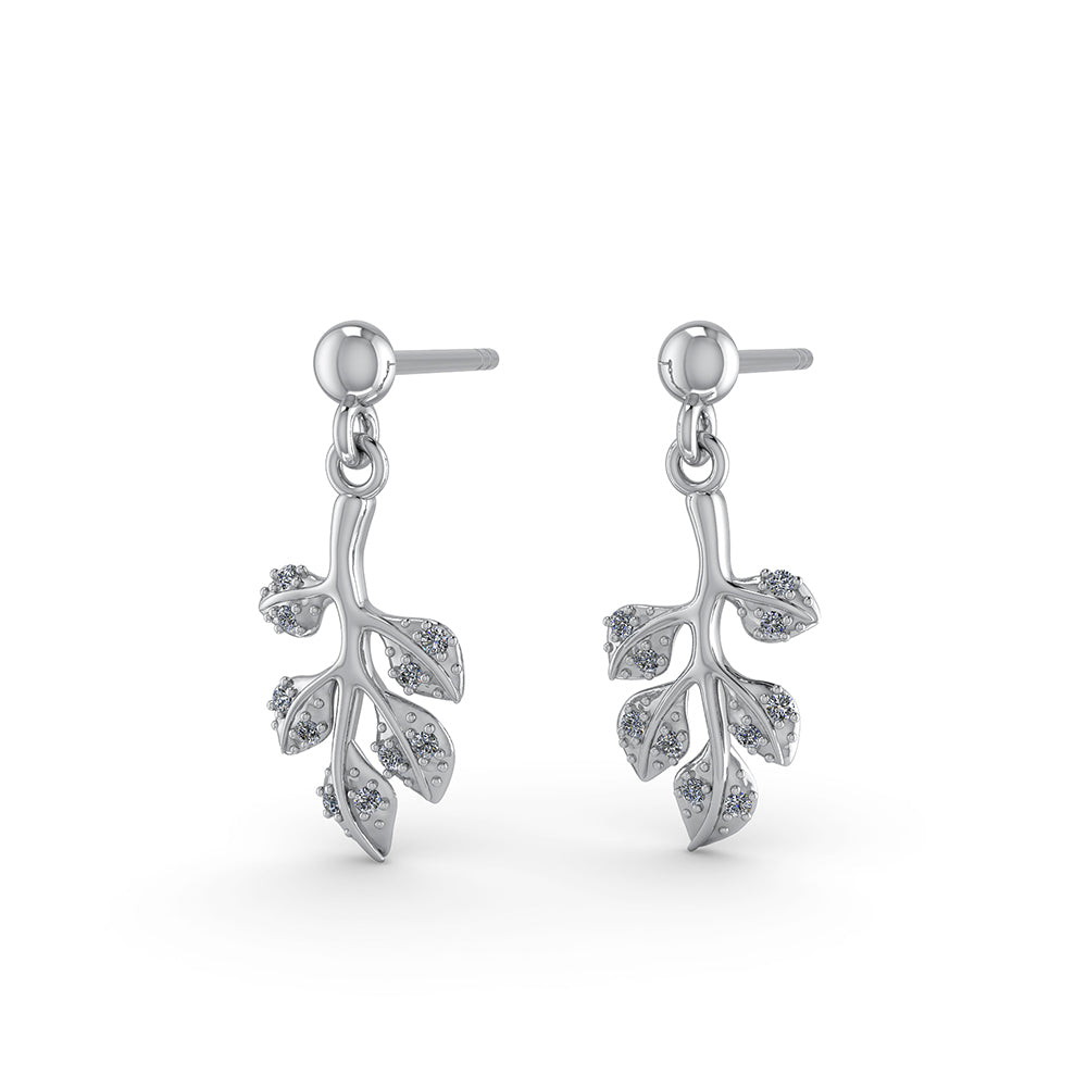 Smykkekæden Sterling Sølv Ørehængere