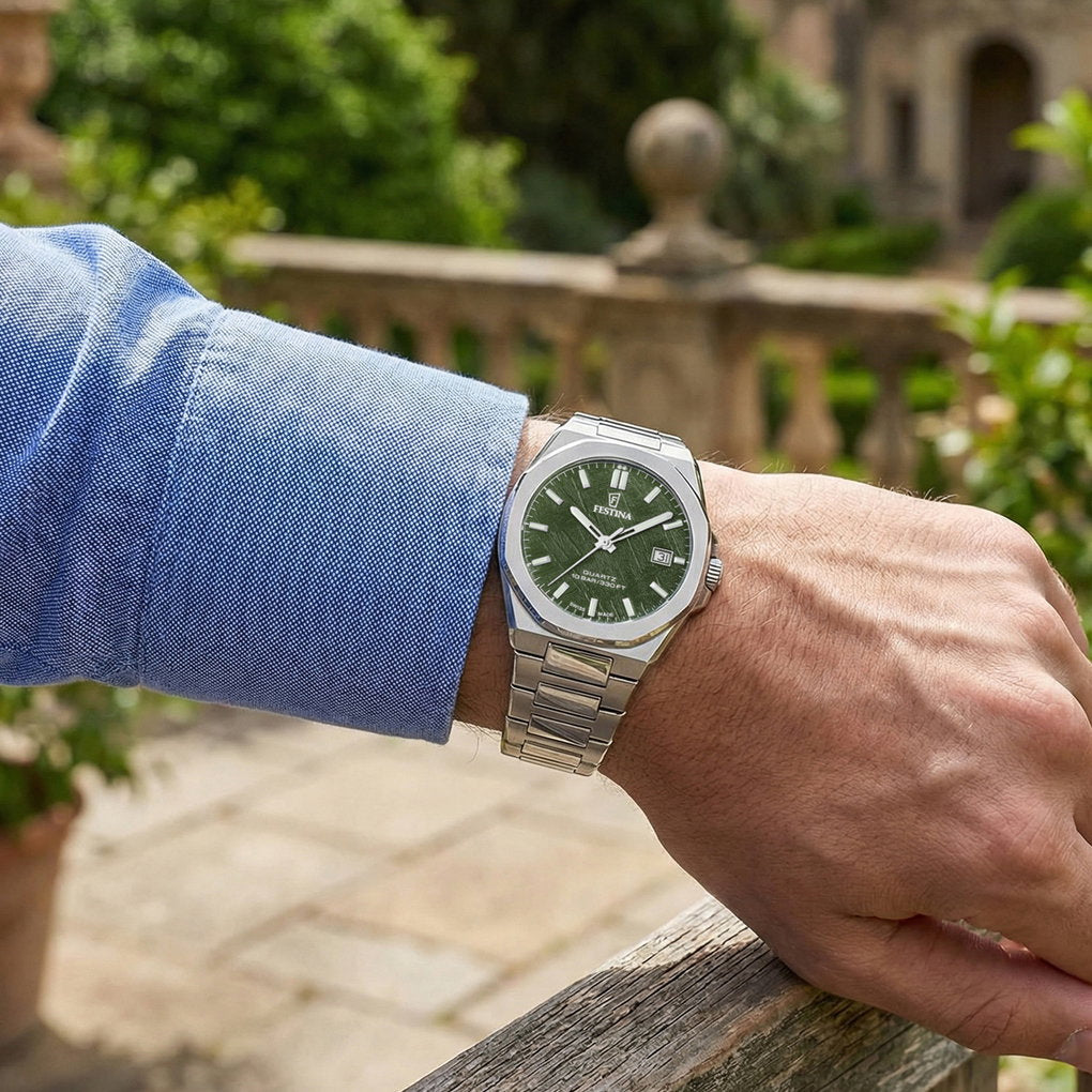 FESTINA SWISS MADE CLASSIC STEEL
