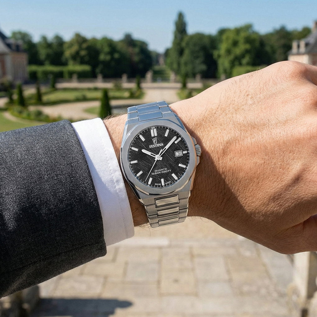 FESTINA SWISS MADE CLASSIC STEEL