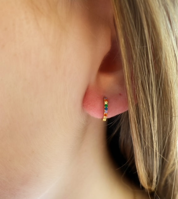 Smykkekæden Isabell Creol Forgyldt Sølv Ørestikker