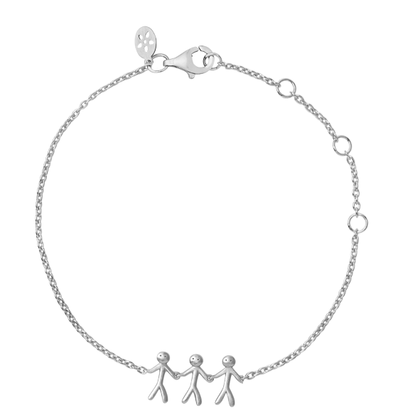 SØLV ARMBÅND FAMILY 3