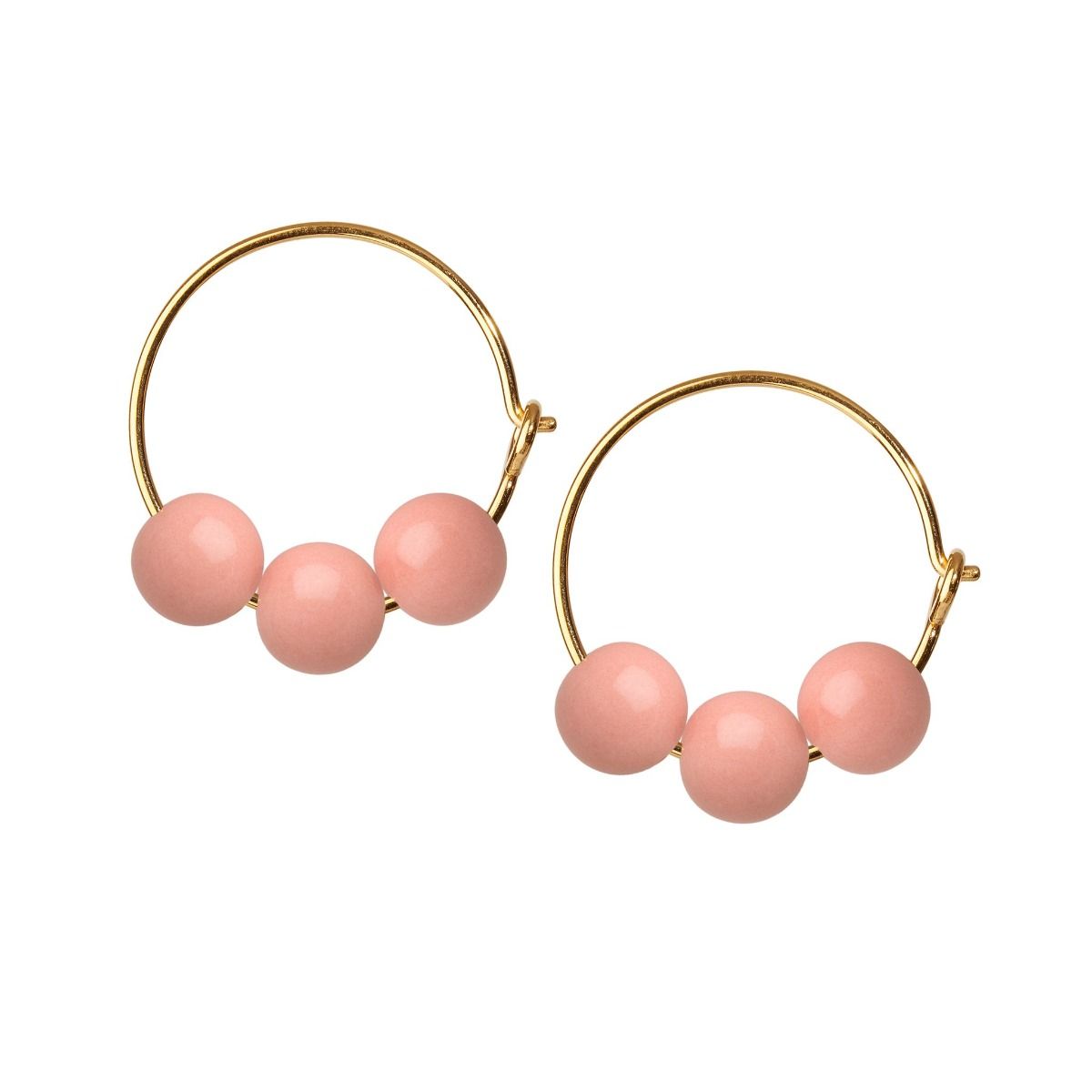 GLOW TRIO HOOP - PEACH