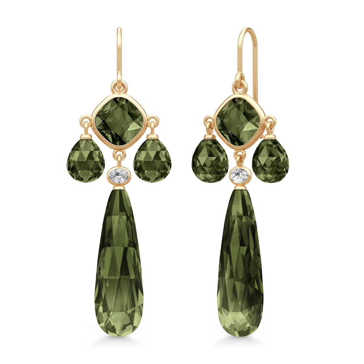 OFELIA CHANDELIER OLIVE GREEN