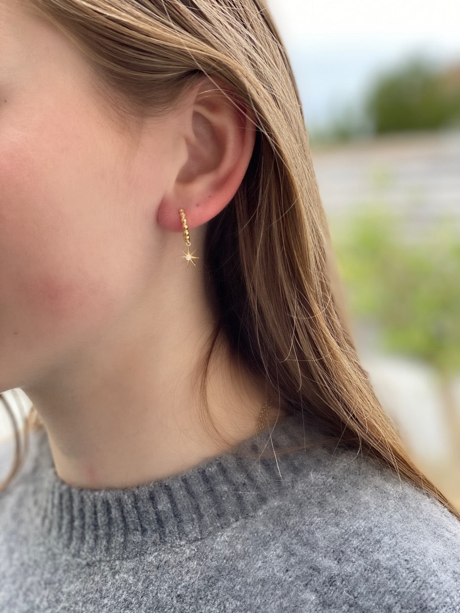 Smykkekæden Isabell Forgyldt Sølv Øreringe OBE145