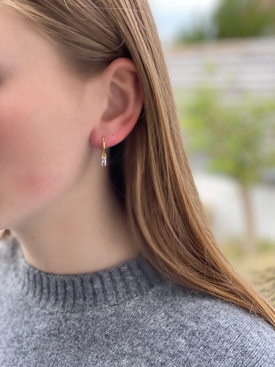 Smykkekæden Isabell Forgyldt Sølv Øreringe OBE148