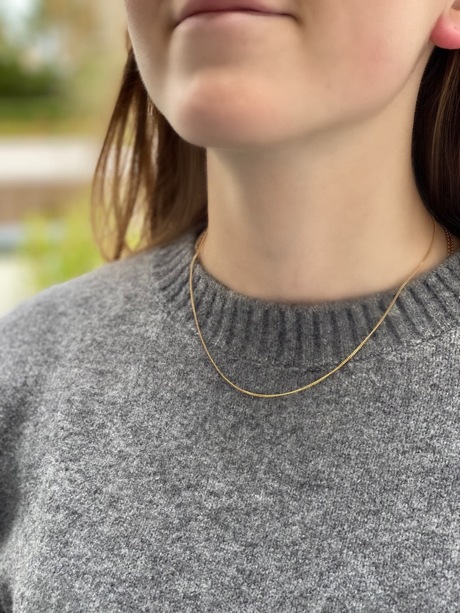 Smykkekæden Isabell Panzer Forgyldt Sølv Halskæde