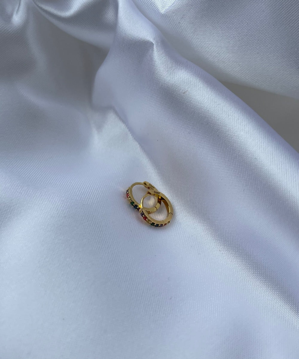 Smykkekæden Isabell Creol Forgyldt Sølv Ørestikker