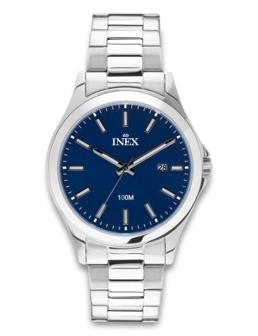 INEX HERRE STÅL BLÅ 40MM
