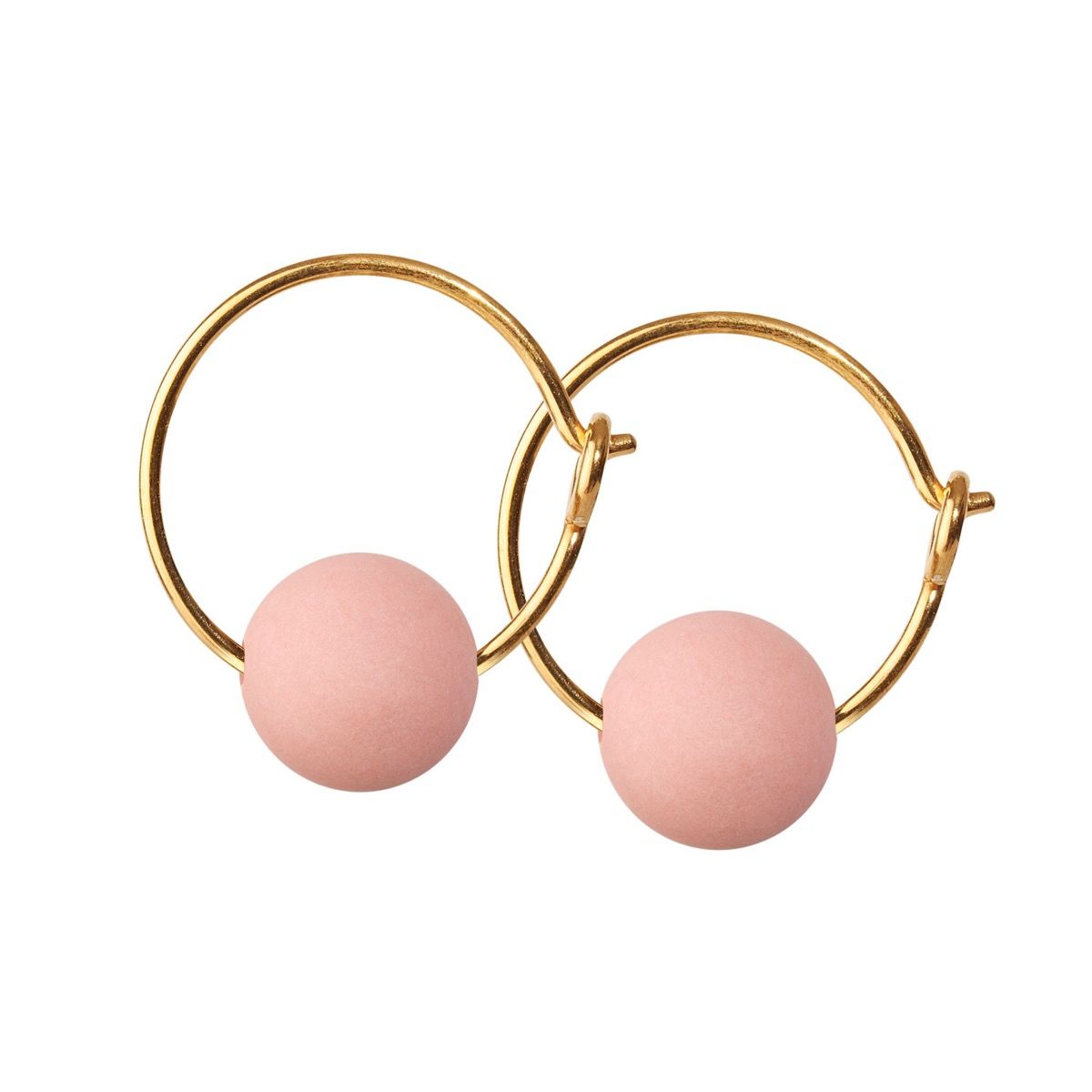 GLOW ØRERING - DUSTY ROSE - GW14-43G