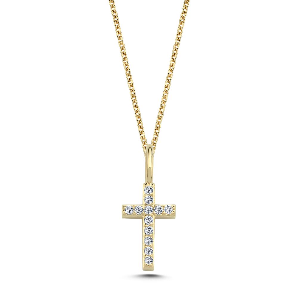 14KT.KORS VEDH. M.12 X 0,005CT PAVÉ
