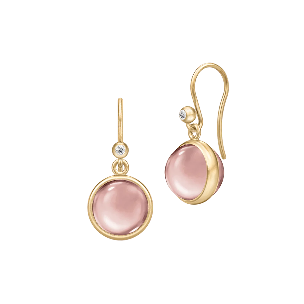 PRIME EARRINGS DUSTY ROSE