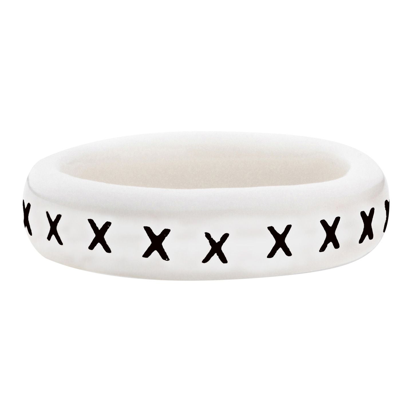 Anne Black, XXX Ring, Sort/Porcelæn